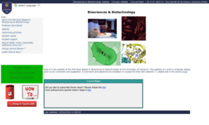 Biologybiotechnology.unicam.it thumbnail