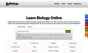 Biologyonline.com thumbnail