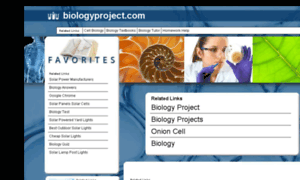 Biologyproject.com thumbnail