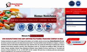 Biomaxbiotechnics.pharma-franchise.in thumbnail