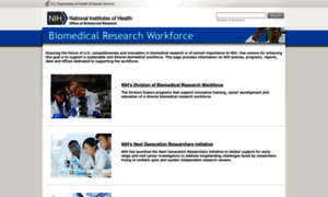 Biomedicalresearchworkforce.nih.gov thumbnail