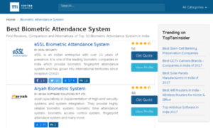 Biometric-attendance-system.topteninsider.com thumbnail