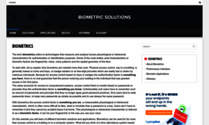 Biometric-solutions.com thumbnail