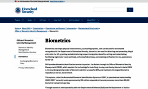 Biometrics.gov thumbnail