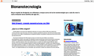 Bionanotecnologias.blogspot.com thumbnail