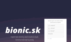 Bionic.sk thumbnail