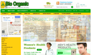 Bioorganixstore.com thumbnail