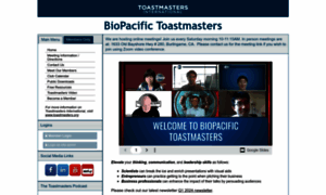 Biopacific.toastmastersclubs.org thumbnail