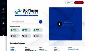 Biopharmcatalyst.com thumbnail