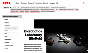 Biorob.epfl.ch thumbnail