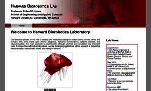Biorobotics.harvard.edu thumbnail