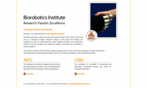 Bioroboticsinstitute.it thumbnail