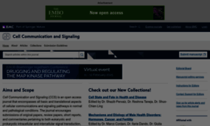 Biosignaling.biomedcentral.com thumbnail