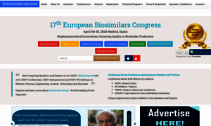 Biosimilars-biologics.pharmaceuticalconferences.com thumbnail