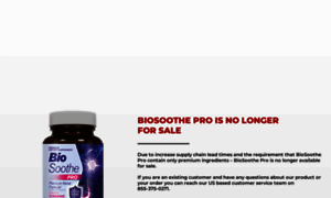 Biosoothepro.com thumbnail