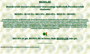 Biospa.de thumbnail