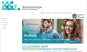 Biotechnologie-saarland.de thumbnail