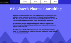 Biotechpharmaconsulting.com thumbnail