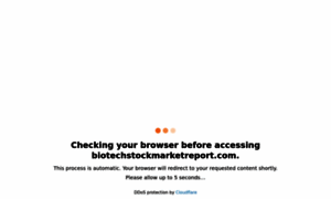 Biotechstockmarketreport.com thumbnail