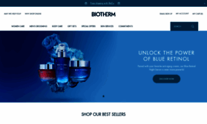 Biotherm.co.uk thumbnail