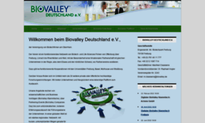 Biovalley.de thumbnail