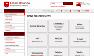 Bip.gmina-baranow.pl thumbnail