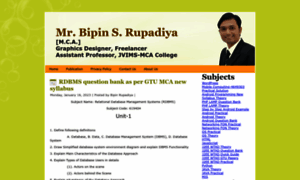 Bipinrupadiya.com thumbnail