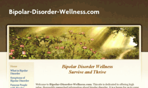 Bipolar-disorder-wellness.com thumbnail