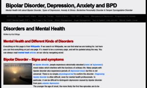 Bipolardisorderdepressionanxiety.com thumbnail