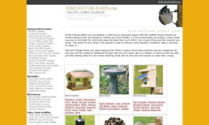 Bird-house-bath.com thumbnail