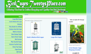 Birdcages-tweetysplace.com thumbnail