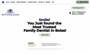 Birdfamilydental.com thumbnail