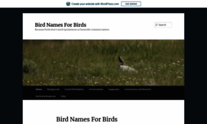 Birdnamesforbirds.wordpress.com thumbnail