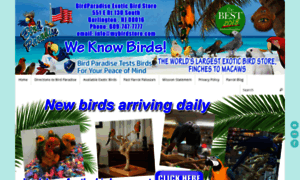 Birdparadise.com thumbnail