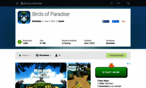 Birds-of-paradise.droidinformer.org thumbnail