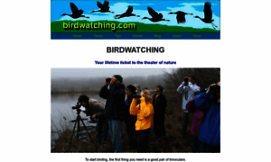 Birdwatching.com thumbnail