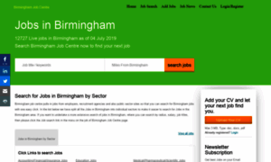 Birminghamjobcentre.co.uk thumbnail