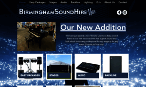 Birminghamsoundhire.co.uk thumbnail