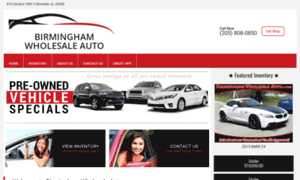 Birminghamwholesaleauto.com thumbnail