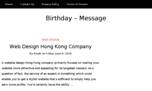 Birthday-message.com thumbnail