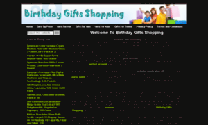 Birthdaygiftsshopping.com thumbnail