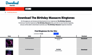 Birthdaymassacre.download-ringtone.com thumbnail