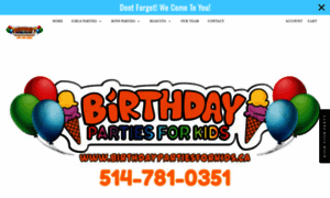 Birthdaypartiesforkids.party thumbnail