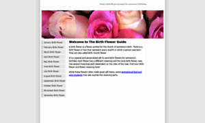 Birthflowersguide.com thumbnail