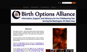 Birthoptionsalliance.org thumbnail