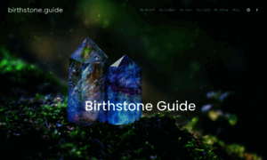 Birthstone.guide thumbnail
