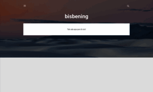Bisbening.blogspot.com thumbnail