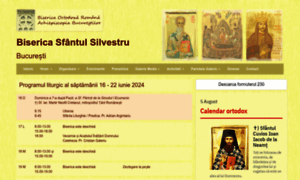 Biserica-sfantul-silvestru.ro thumbnail