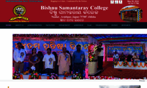Bishnusamantaraycollege.in thumbnail