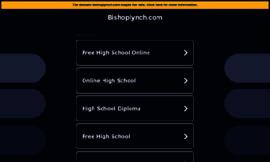 Bishoplynch.com thumbnail